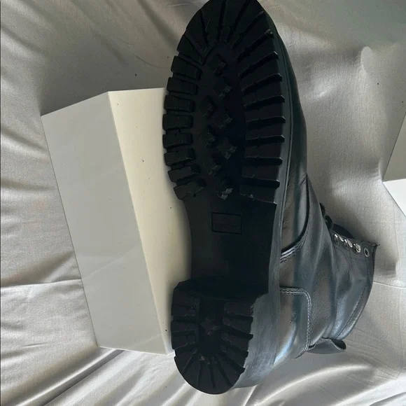 J. Crew Black Combat Boots - Picture 4 of 6